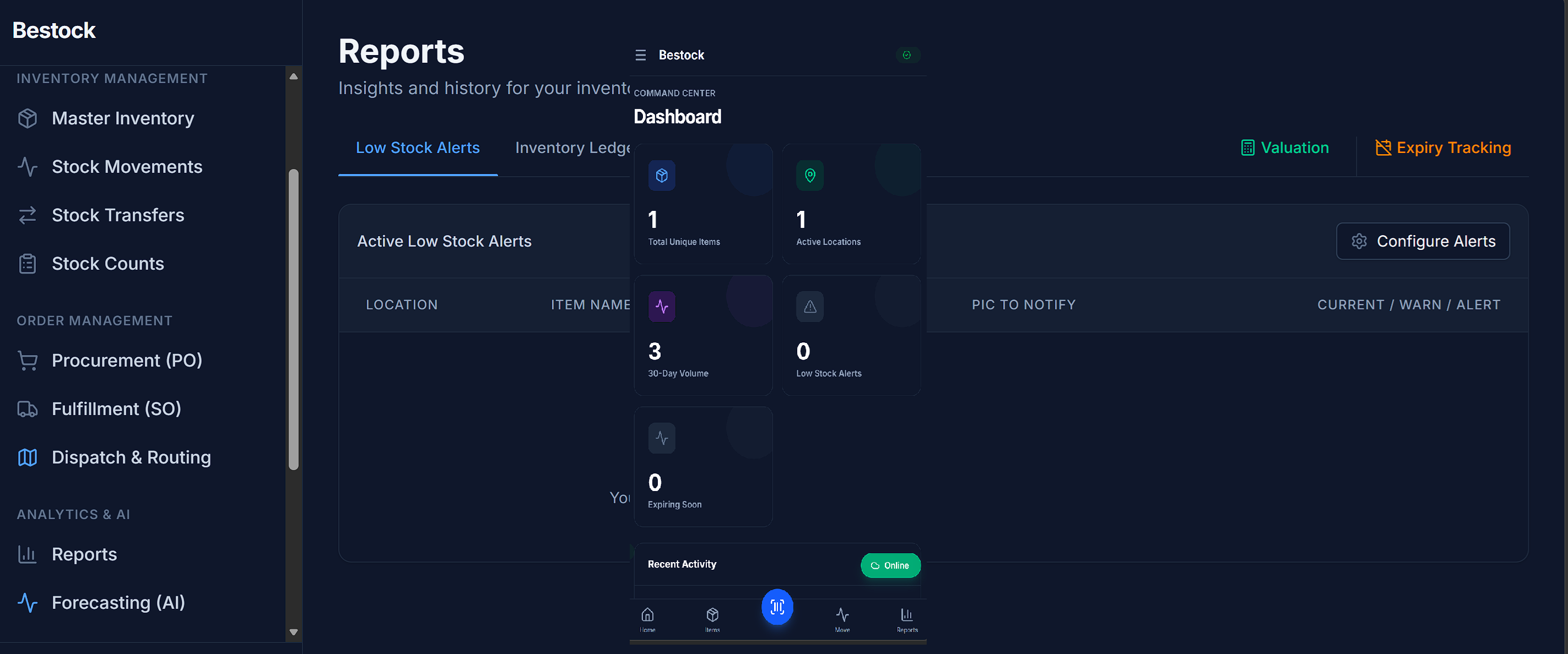Bestock Interface